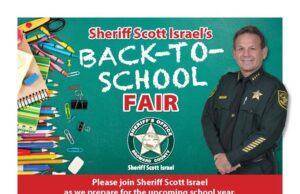 Sheriff Scott Israel’s “Back To School Fair” Tomorrow In Deerfield Beach
