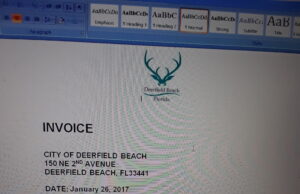 City Of Deerfield Beach Nickel And Diming Deerfield-News.com and Others Over Fees For Public Records Request