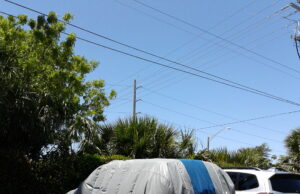 Snowbirds Sure Have A Funny Way To Protect Their Cars and Tires