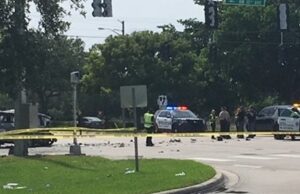 Boca Raton Armed Robbery Causes Three Car Accident Closed Palmetto Park Road For Hours-VIDEO