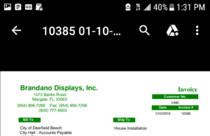City of Deerfield Beach Spends Over $76000 More On Installation Of Holiday Lights With Brandano Displays Of Margate