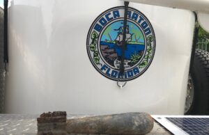 Boca Kids Find WW2 Era Bomb While Digging