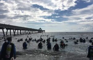 Deerfield Beach Largest Underwater Clean-Up Record Set With 633 Divers