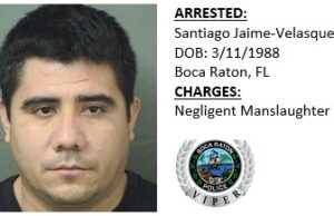 BOCA RATON POLICE MAKE ARREST IN DEATH INVESTIGATION