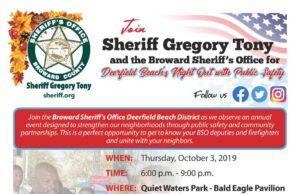 BSO SHERIFFS NIGHT OUT TONIGHT