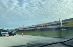 SHERIFF’S OFFICE SAYS MAN DUCKED UNDER THE GATE TRYING TO CROSS TRACK