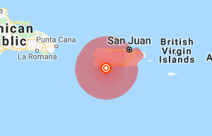 6.4 Magnitude Earthquake Strikes Puerto Rico This Morning