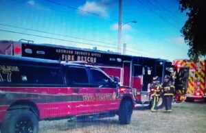 BSO DEPUTIES AND BSFR FIREFIGHTERS SHOW SUPPORT OF HEALTHCARE WORKERS AT BROWARD HEALTH NORTH