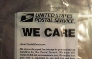 So This Is A Thing Now USPS We Care Bags