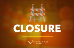 TRAFFIC ADVISORY MILITARY AND HILLSBORO TRAFFIC CONES BLOCKING SOME LANES
