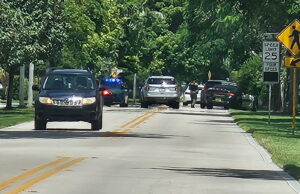 BSO SPECIAL DETAIL DEPUTIES AND DEERFIELD BEACH DISTRICT TRAFFIC ENFORCEMENT UNIT OUT IN CVE SLOW IT DOWN AND STOP AT STOP SIGNS