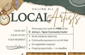 Deerfield Beach Calling All Local Artists