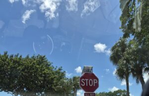 DRIVING WHILE OLD CENTURY VILLAGE STOP SIGNS NOW HAVE LIGHTS