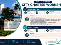 Deerfield Beach City Charter Workshops Save The Date July 2nd
