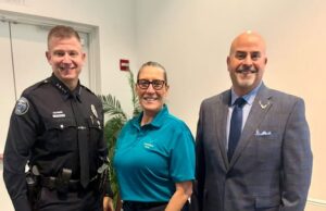 NEW TRANSITIONAL DEERFIELD BEACH POLICE AND FIRE CHIEFS MEET BOCA’S NEW POLICE CHIEF