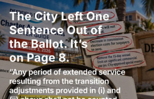 The City Left One Sentence Out of the Ballot. It’s on Page 8.