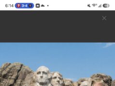 TRUMP ASKS GOVERNOR RHODEN OF SOUTH DAKOTA TO PUT HIS MUG ON MOUNT RUSHMORE