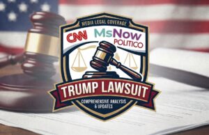 Breaking News- Trump Sued By Cnn,Msnow and Politico They File Joint Lawsuit Seeking Injunctive Relief