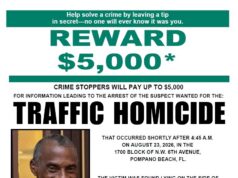 REWARD OFFERED IN FATAL HIT-AND-RUN OF BICYCLIST